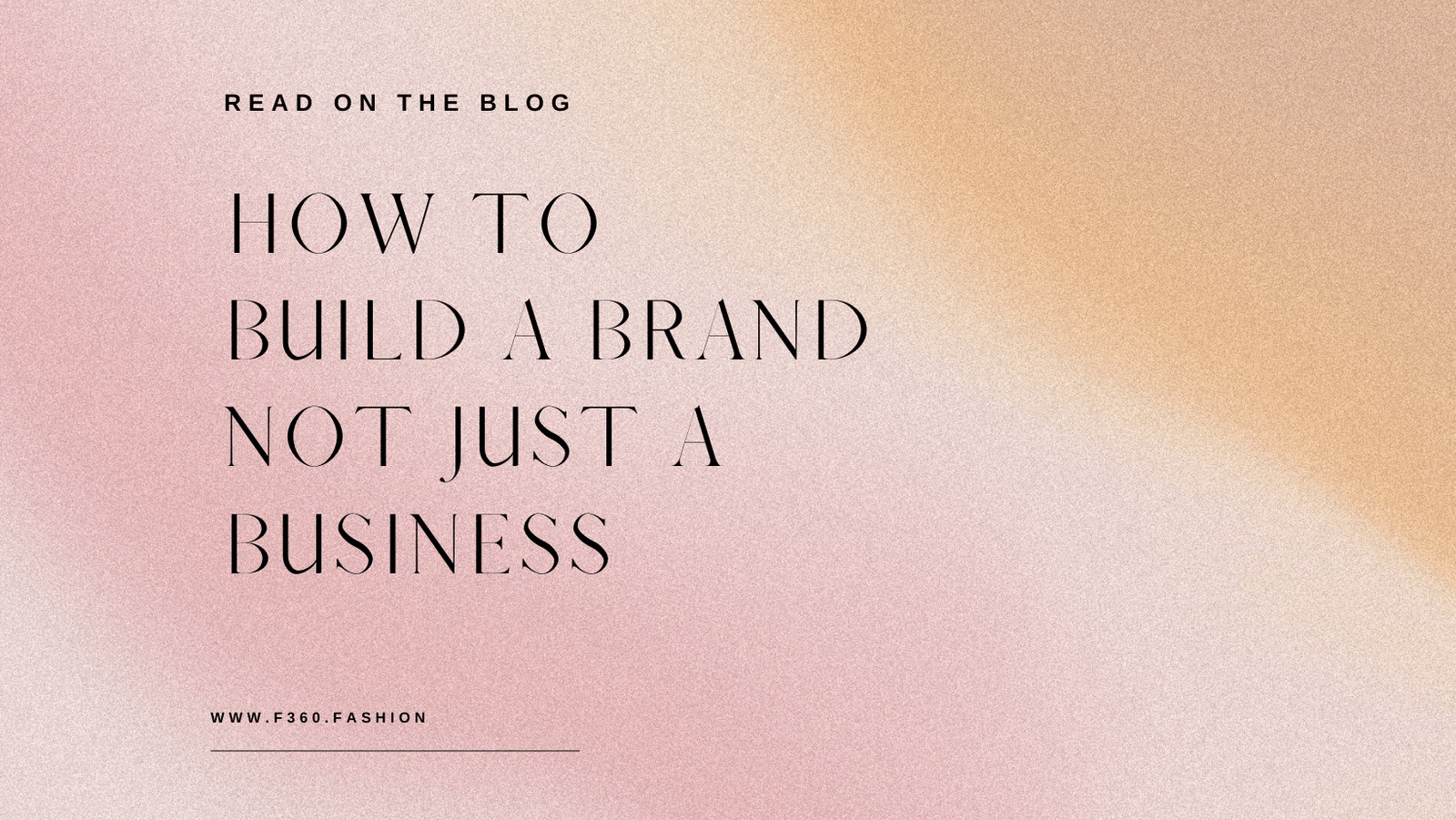 How To Build A succesful ecommerce Brand